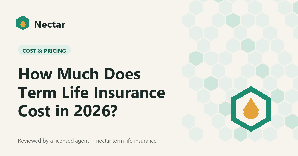 How Much Does Term Life Insurance Cost in 2026?